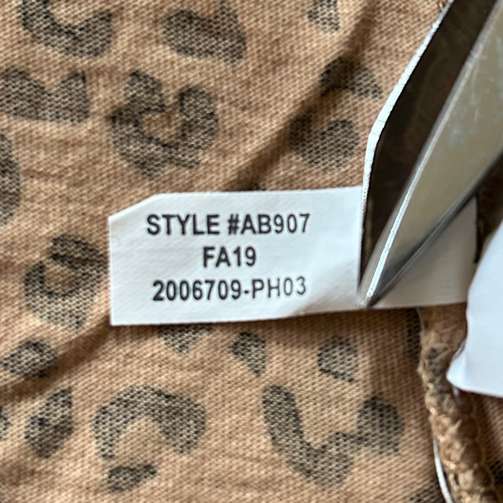 J. Crew Leopard Tissue Turtleneck XS - Picture 6 of 8